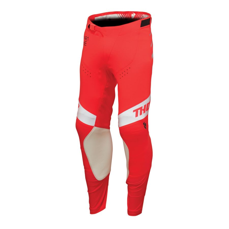 Thor Prime Analog Red White Motocross Pants CLEARANCE